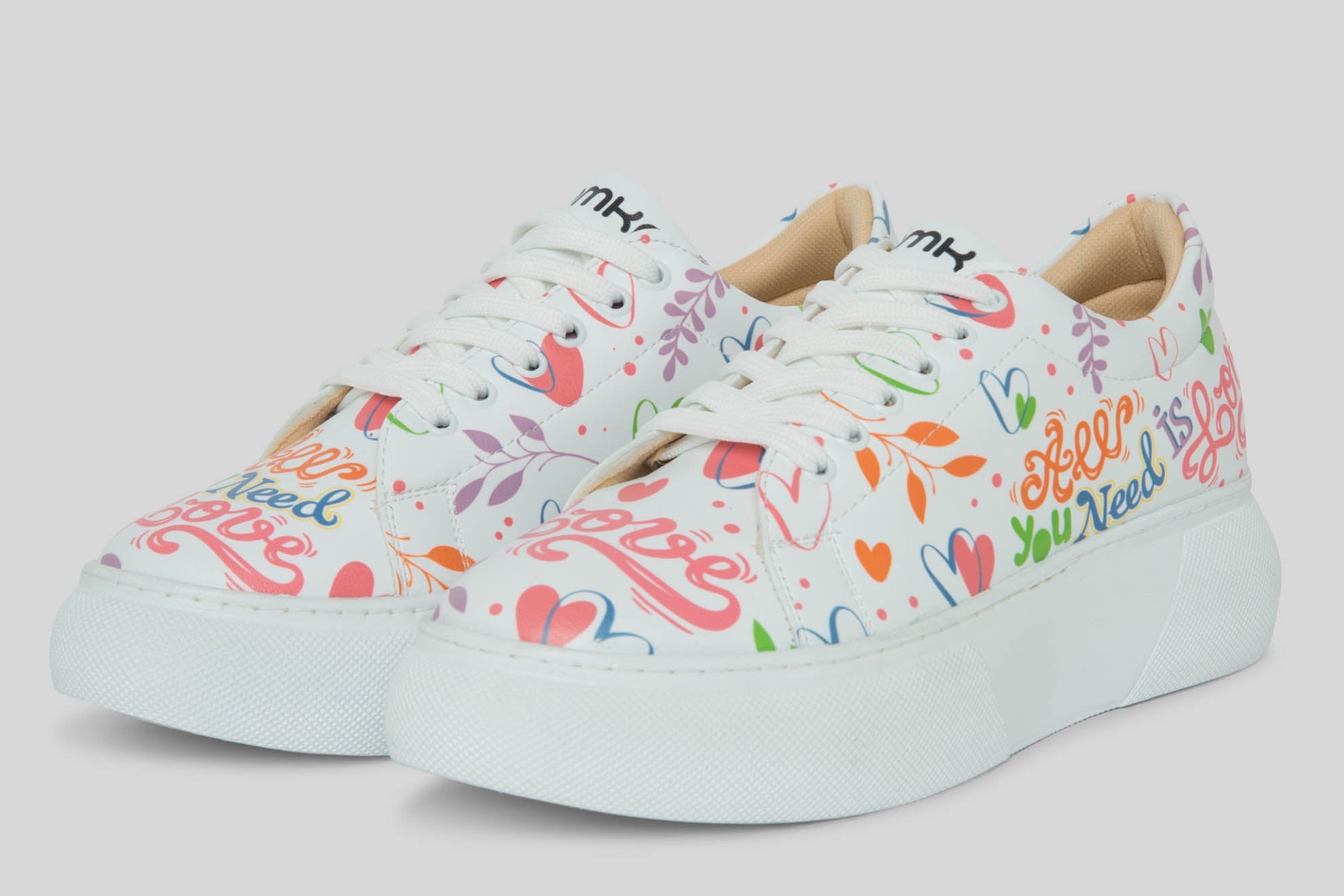 All you Need is Love Sneakers BY Mumka - Sneakers available at DOYUF